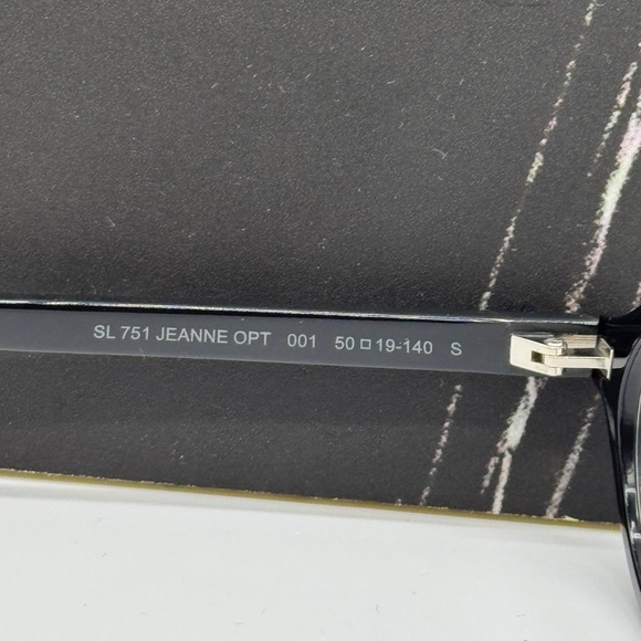 NEW SL751 JEANNE OPT 001 SAINT LAURENT EYEGLASSES SL 751 JEANNE OPT 001 EYEWEAR - Picture 10 of 12